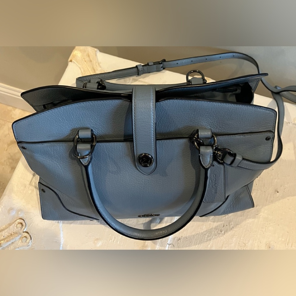 Coach Mercer Satchel with Wristlet - Picture 4 of 13